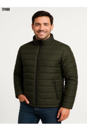 Férfi dzseki – khaki