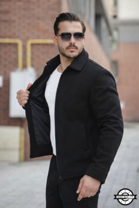 Férfi dzseki – fekete