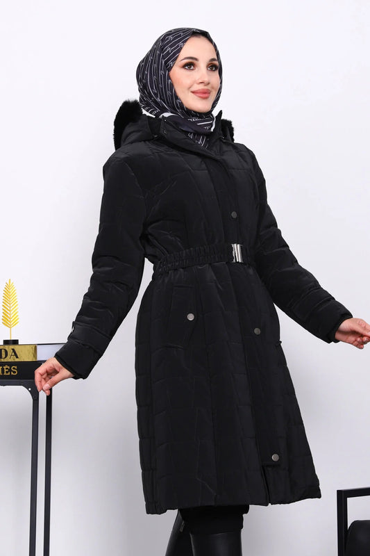 Női modest dzseki – fekete – fekete