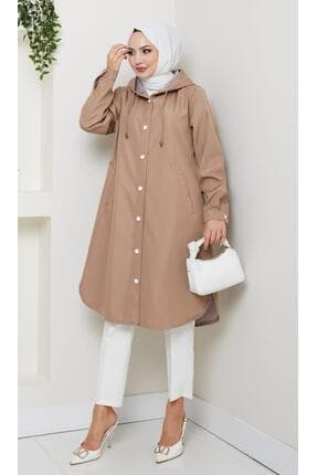 Női modest trencskó – nercbarna
