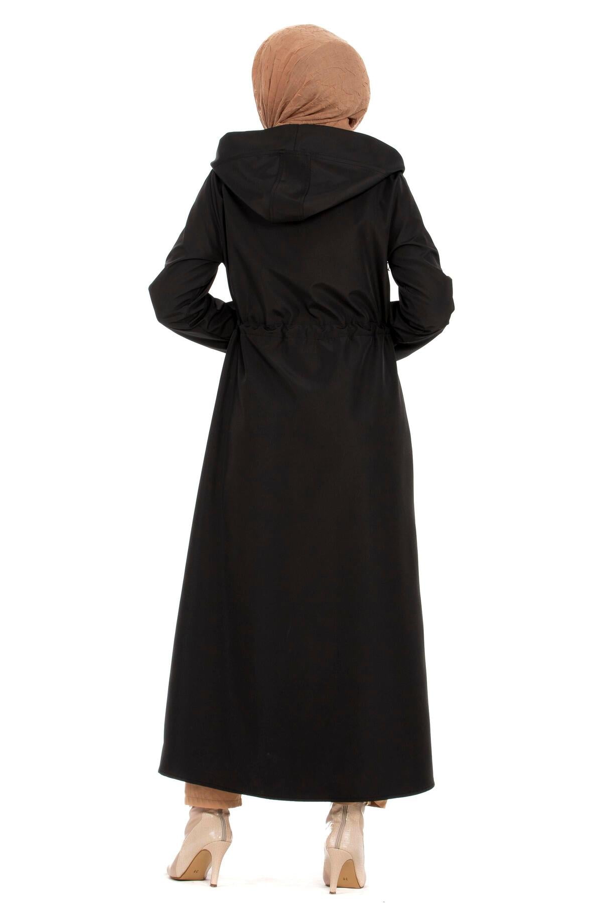 Női modest trencskó – fekete