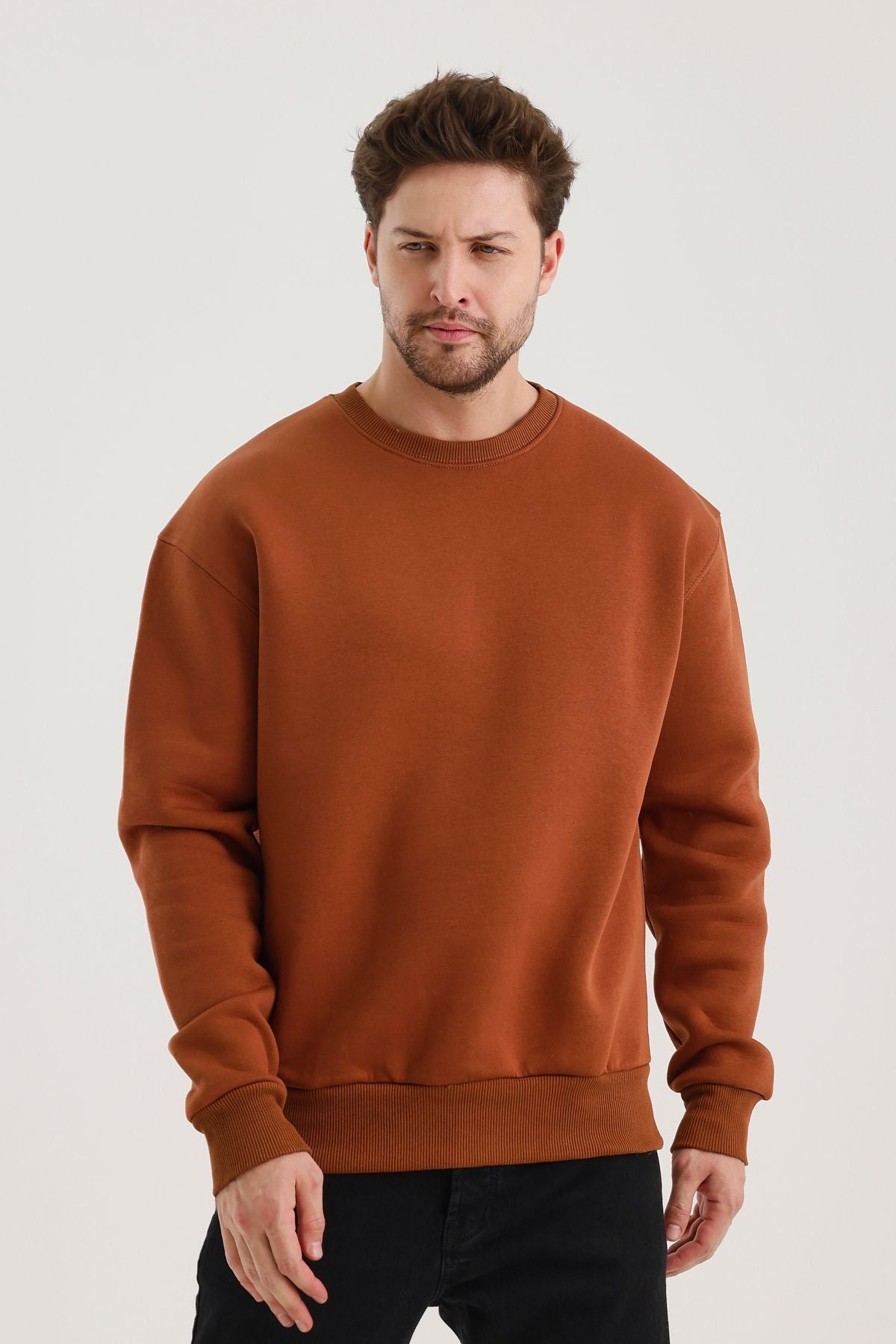 Férfi sweatshirt – zöld
