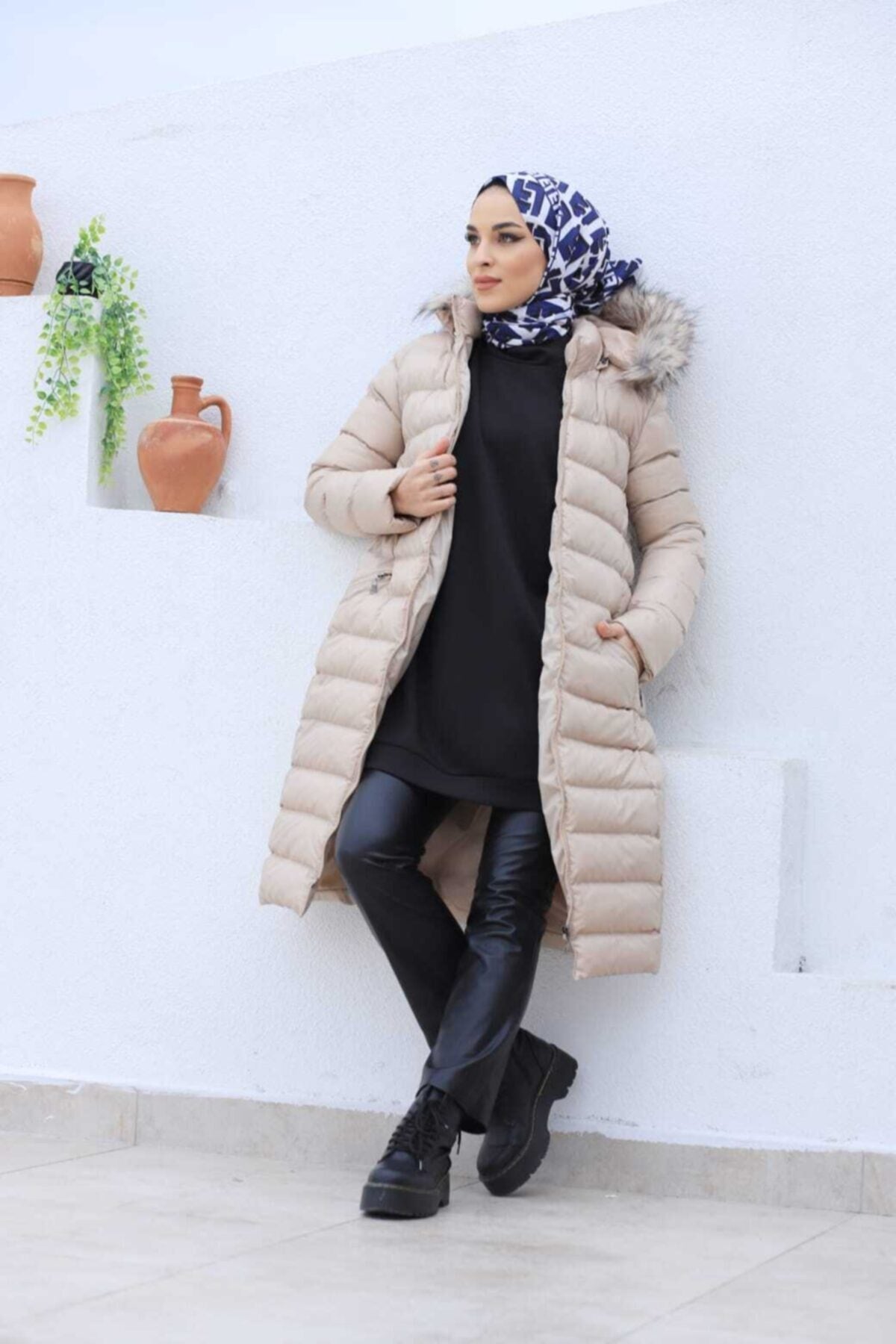 Női modest dzseki – szürke