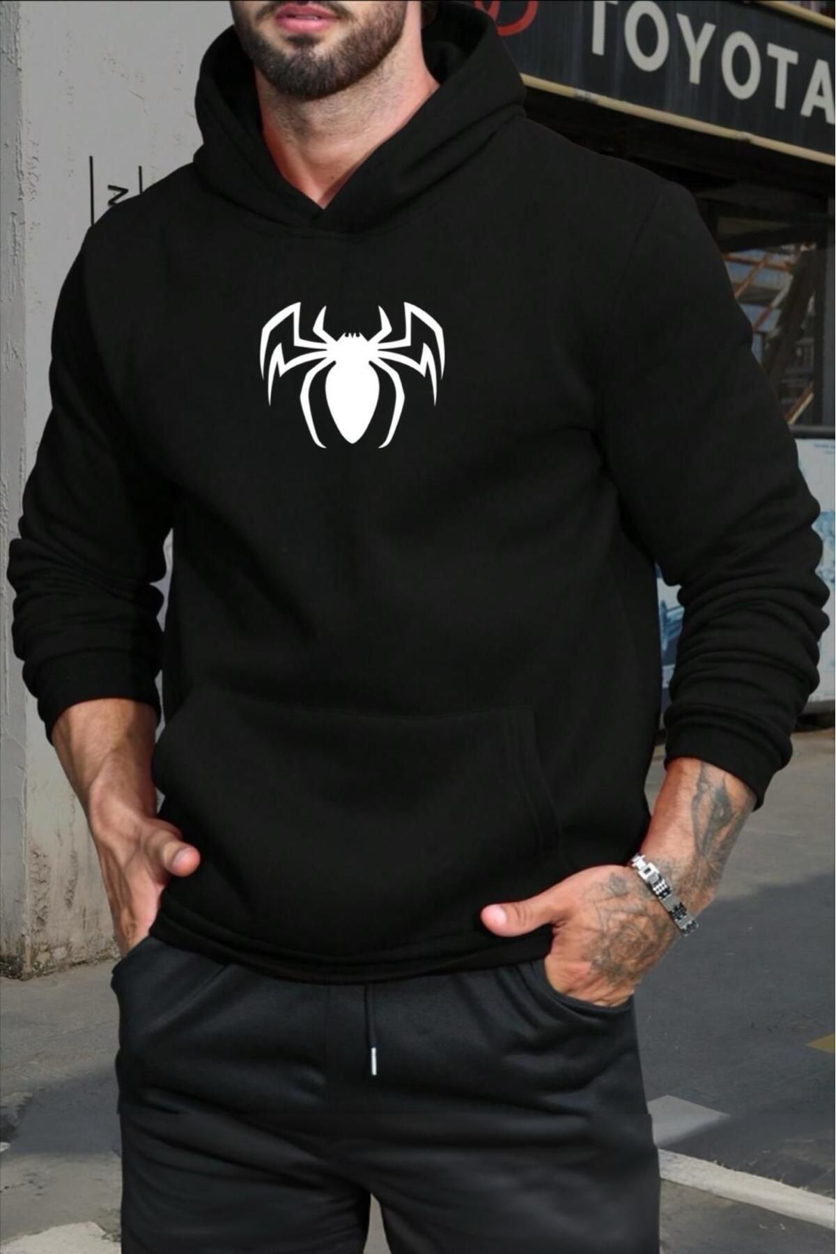 Férfi sweatshirt – szürke