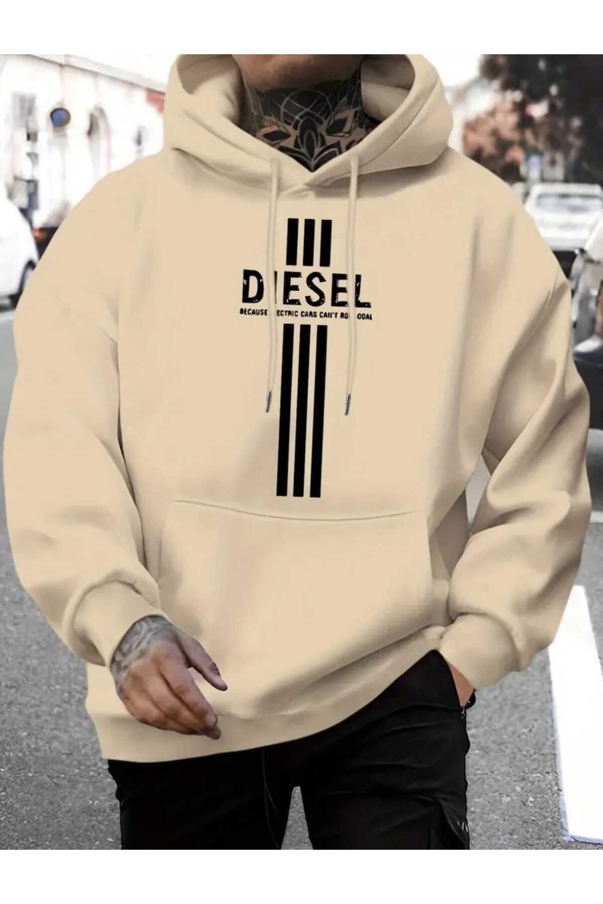 Sweatshirt – bézs