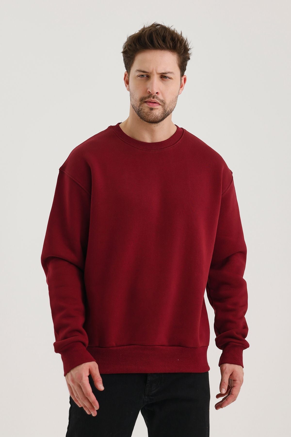 Férfi sweatshirt – zöld