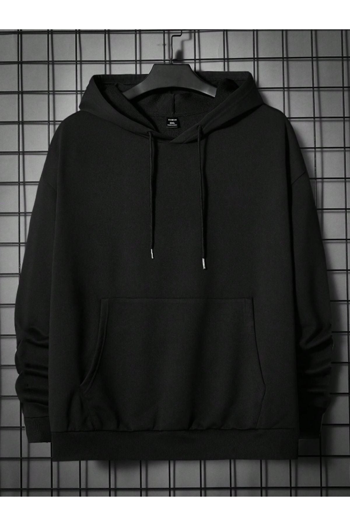 Férfi sweatshirt – fekete