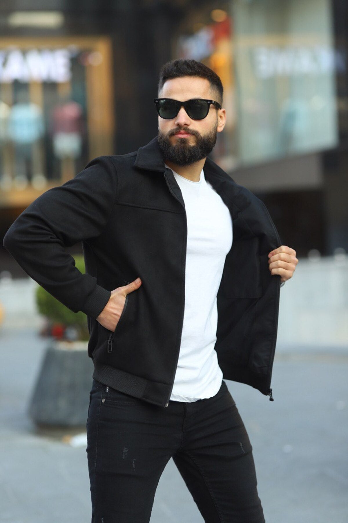Férfi dzseki