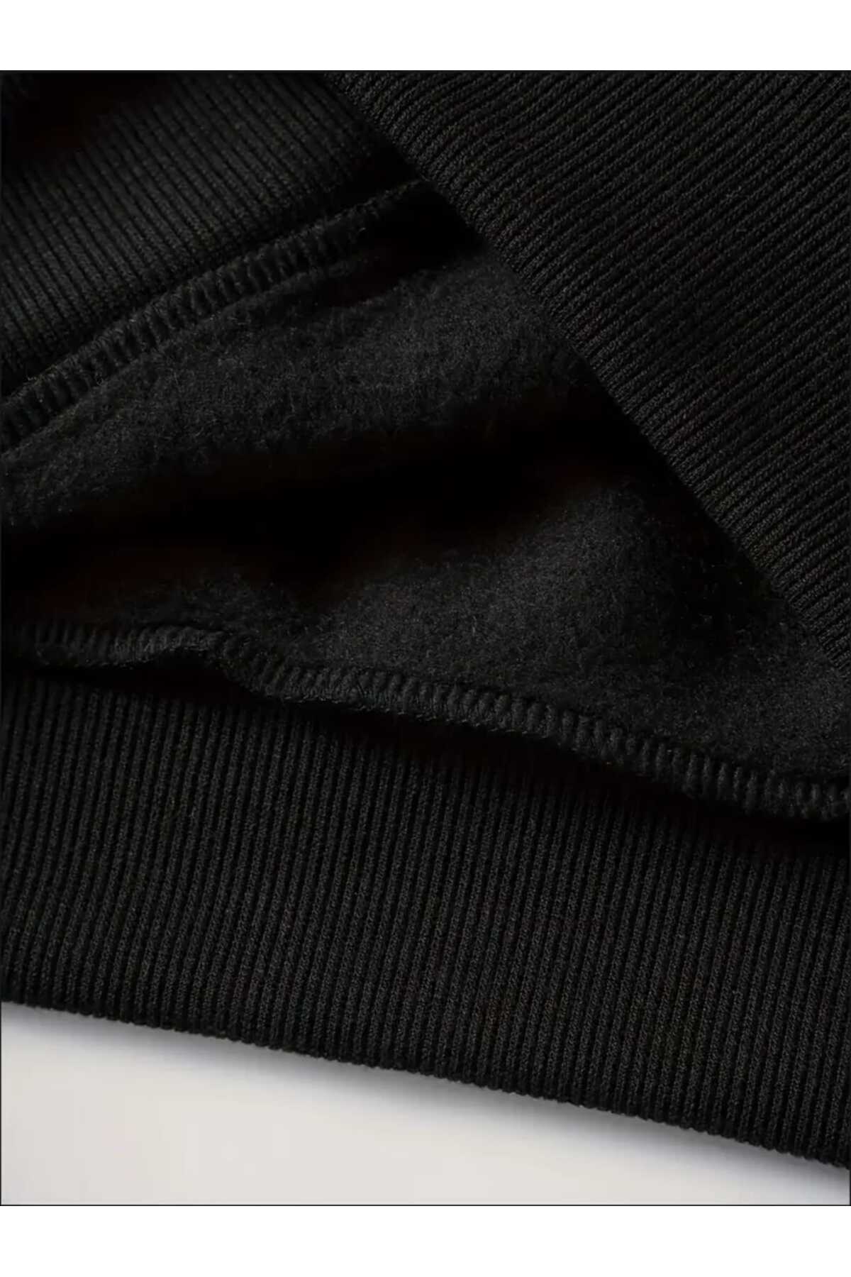 Sweatshirt – fekete