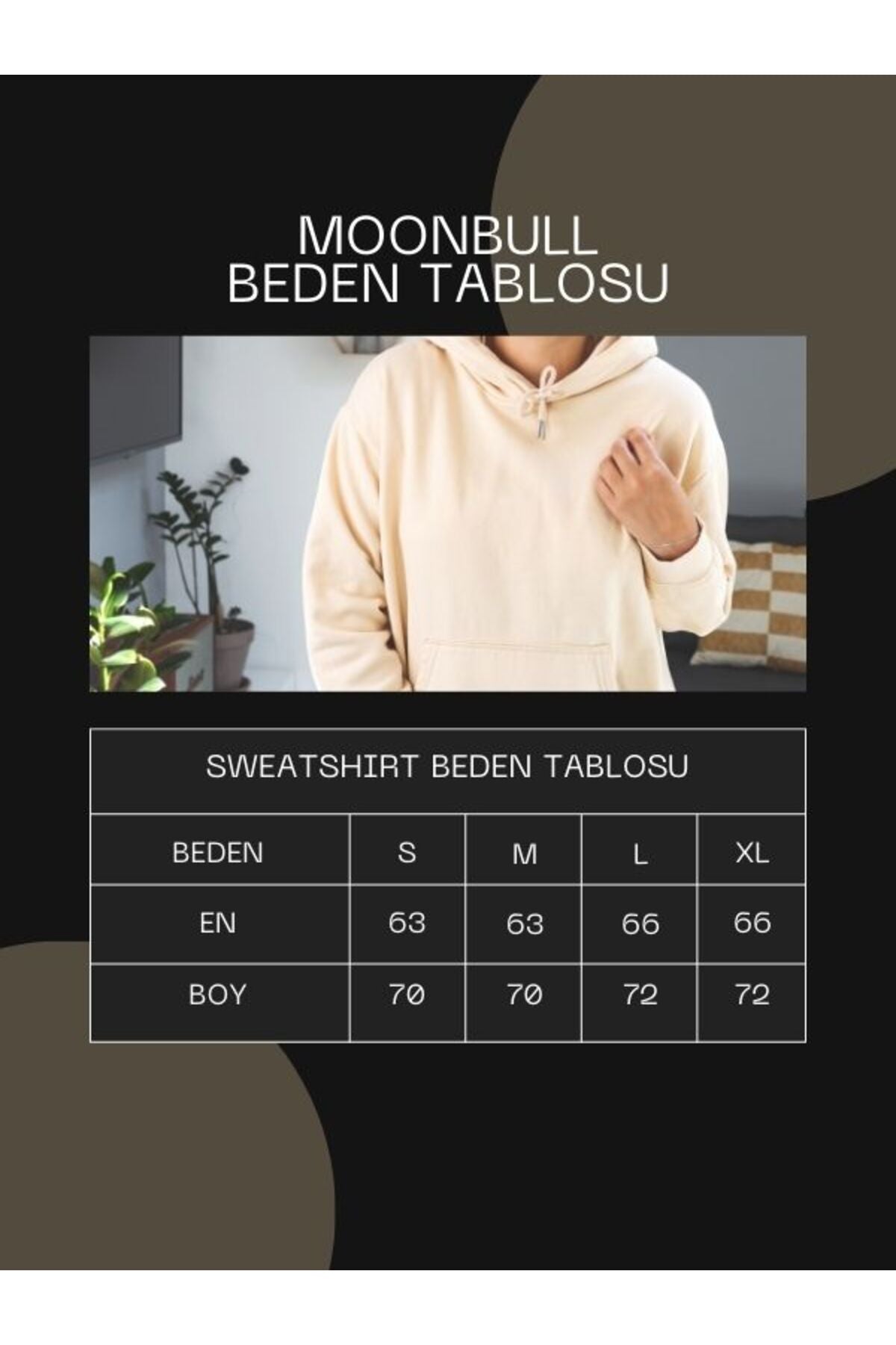 Férfi sweatshirt – kék