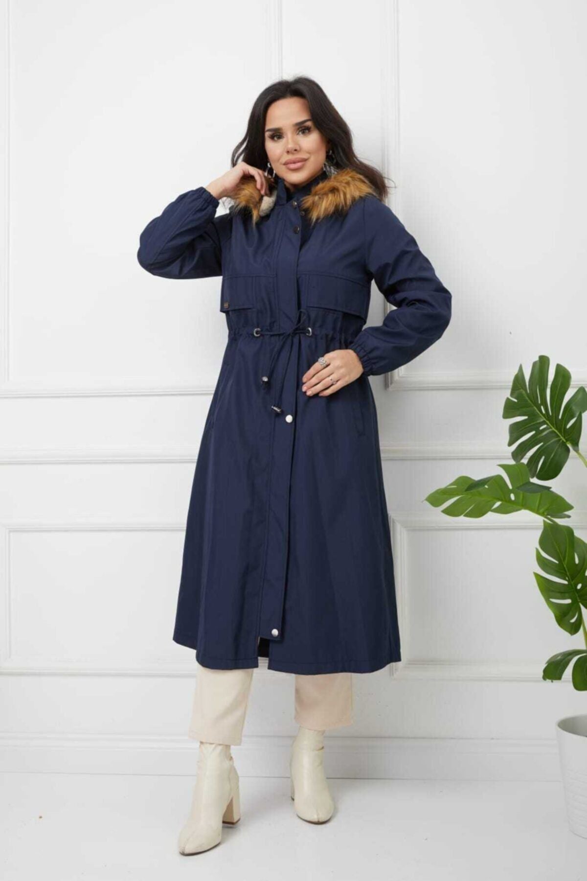 Női modest dzseki – khaki