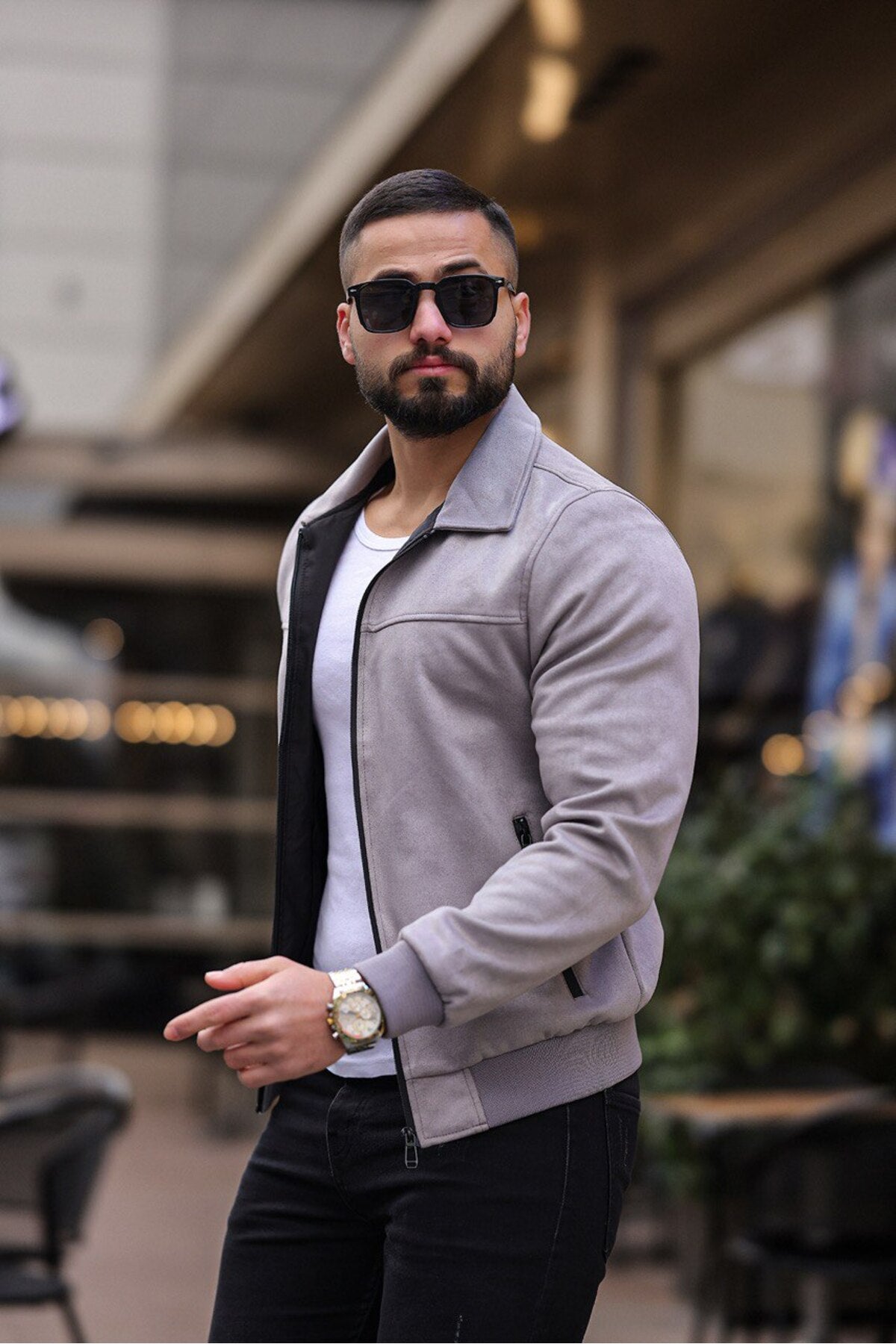 Férfi dzseki