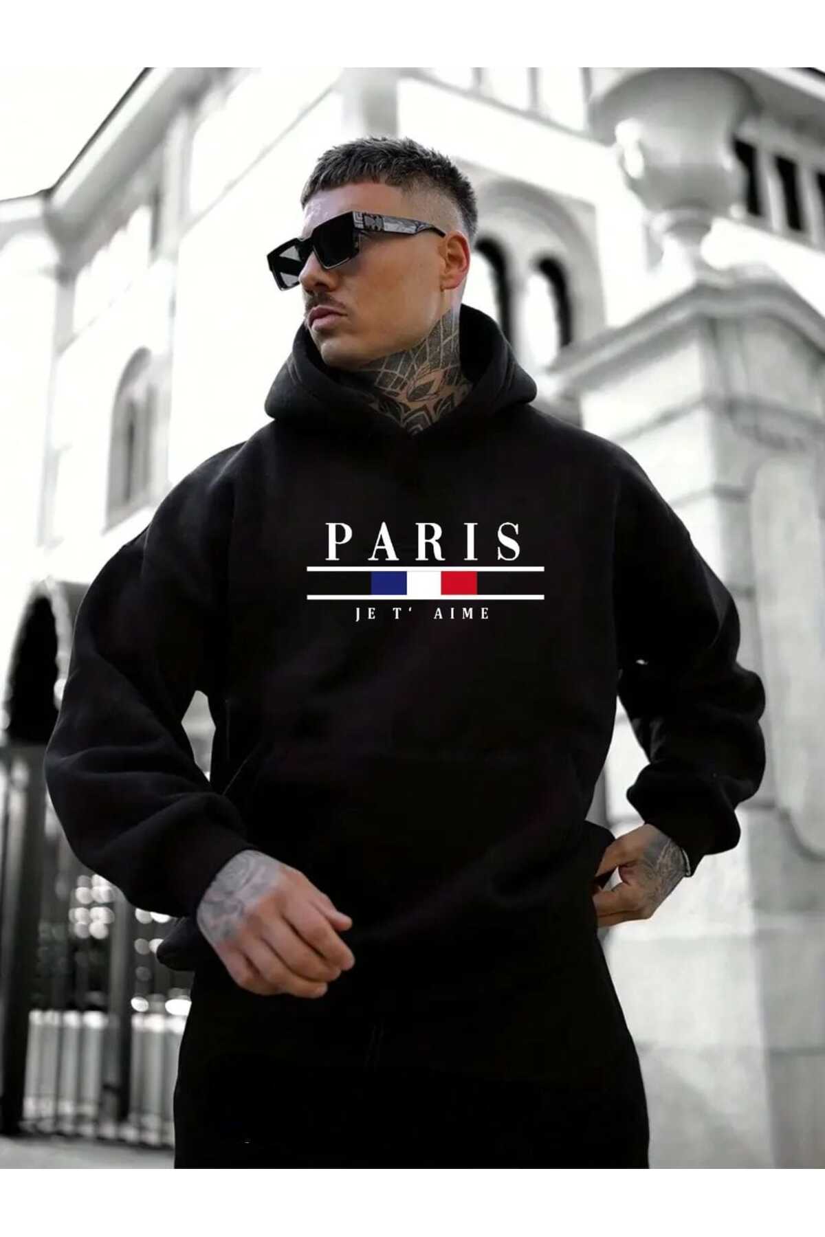 Sweatshirt – fekete