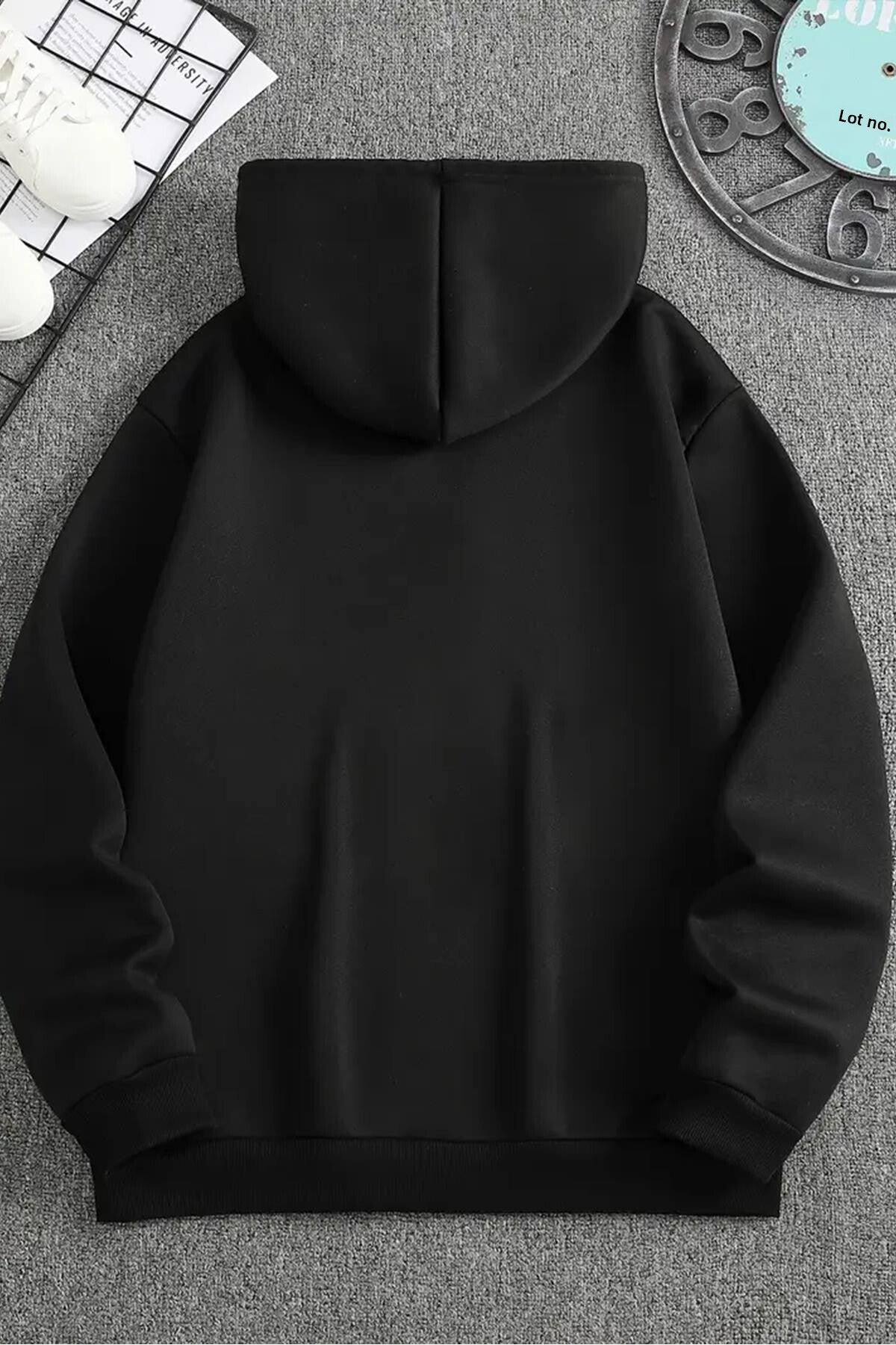 Férfi sweatshirt – fekete