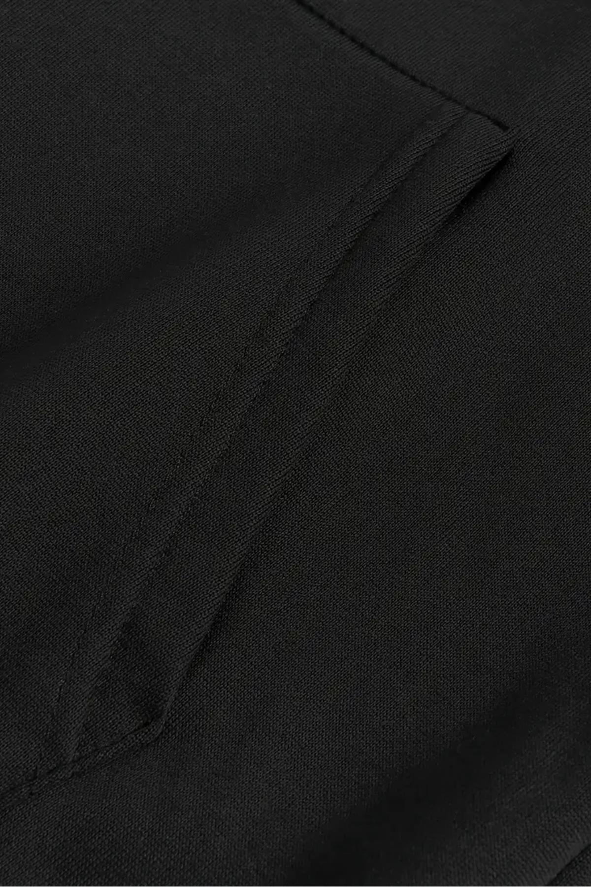 Férfi sweatshirt – fekete