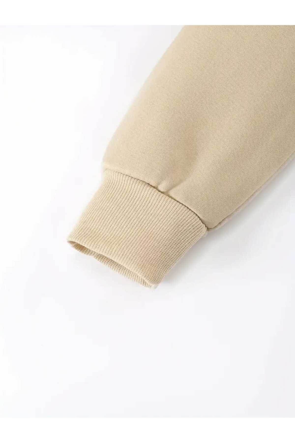 Sweatshirt – bézs
