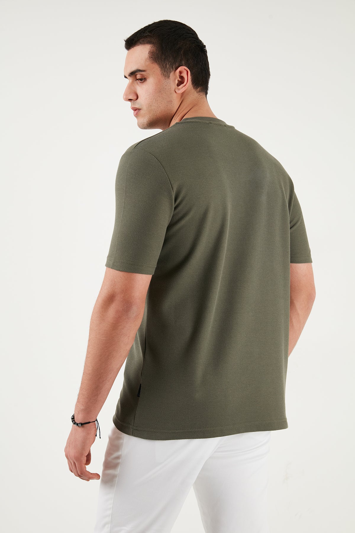 Férfi póló – khaki