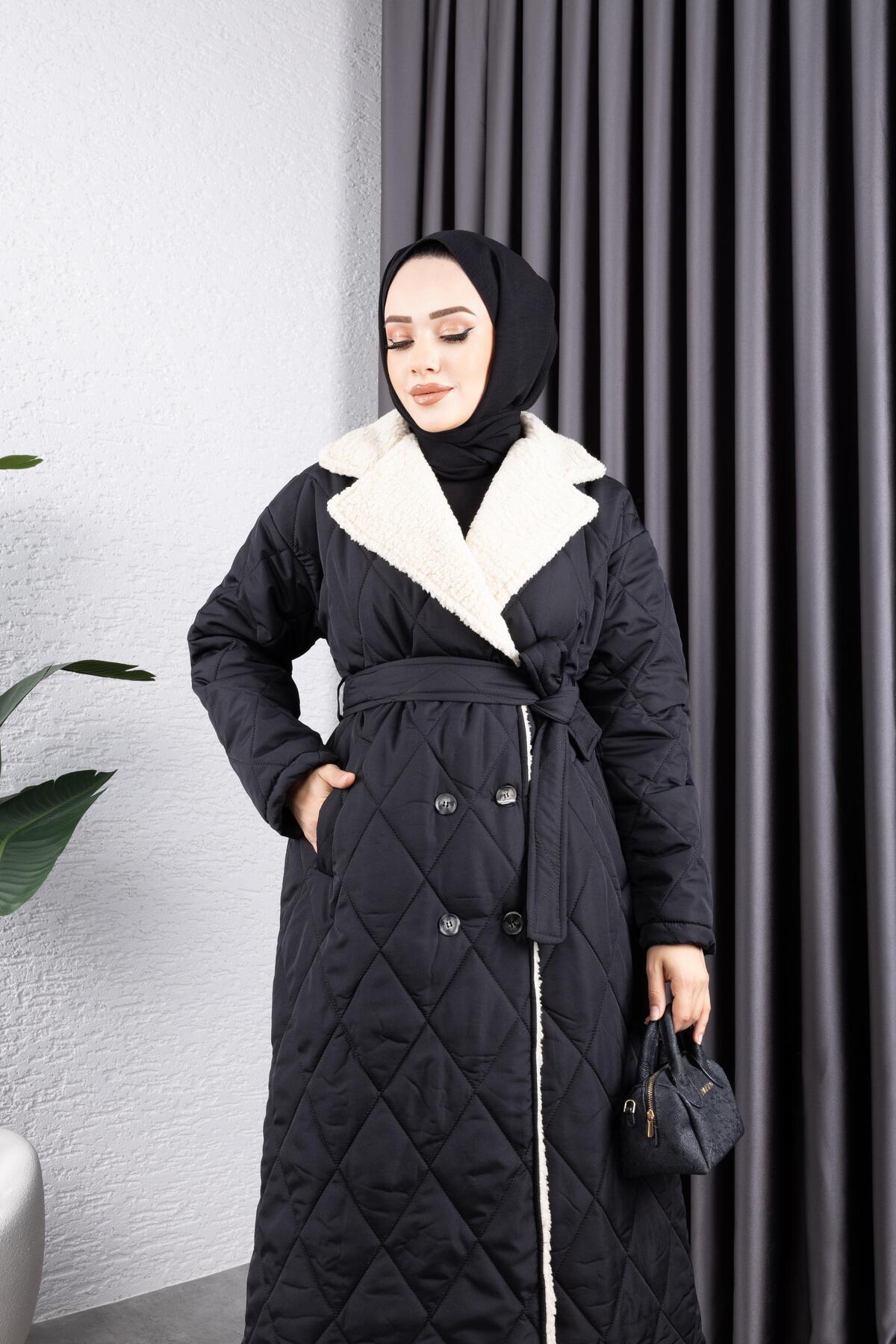 Női modest dzseki – fekete