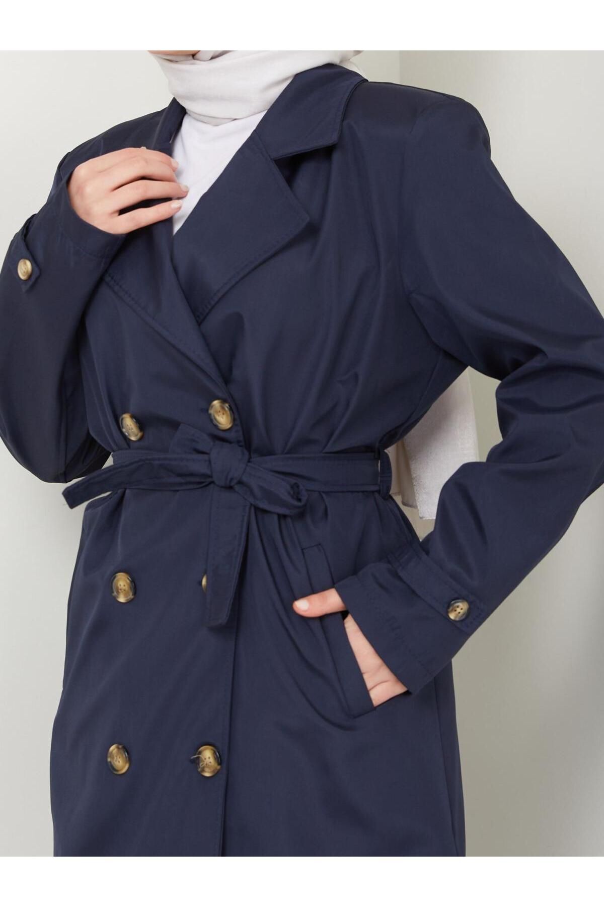 Női modest trencskó – fekete