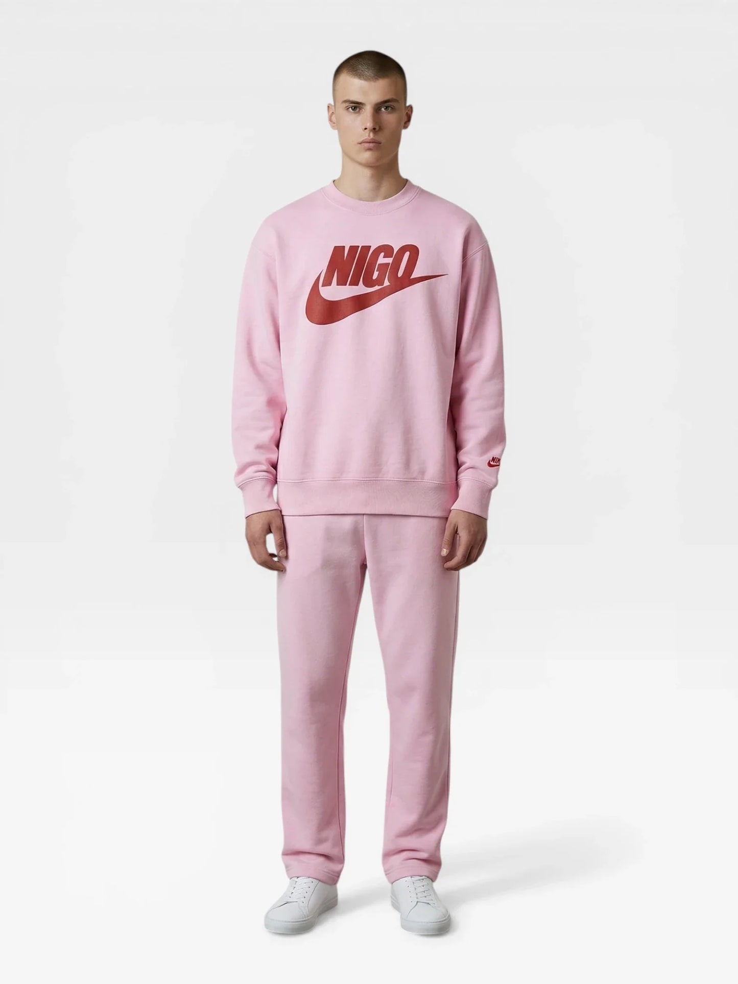 NRG Fleece Crew Pink