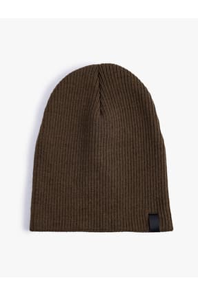 Kötött sapka – khaki