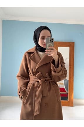 Női modest dzseki – barna