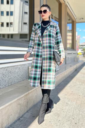 Női modest trencskó – zöld