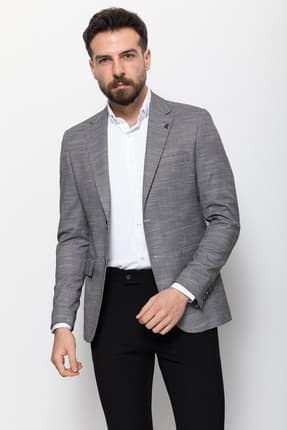 Férfi dzseki – fekete