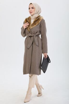 Női modest trencskó – nercbarna