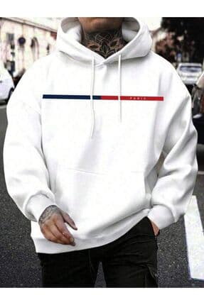 Férfi sweatshirt – fehér