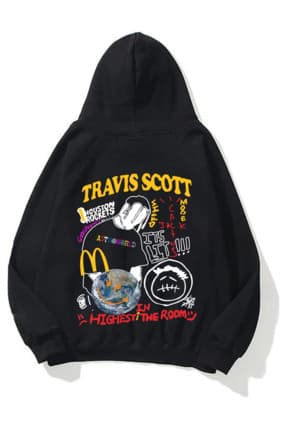 Sweatshirt – fekete