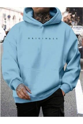 Férfi sweatshirt – kék