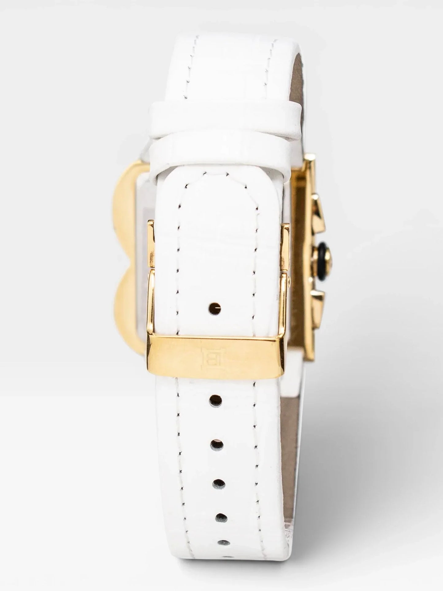 "B" White