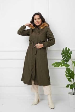 Női modest dzseki – khaki