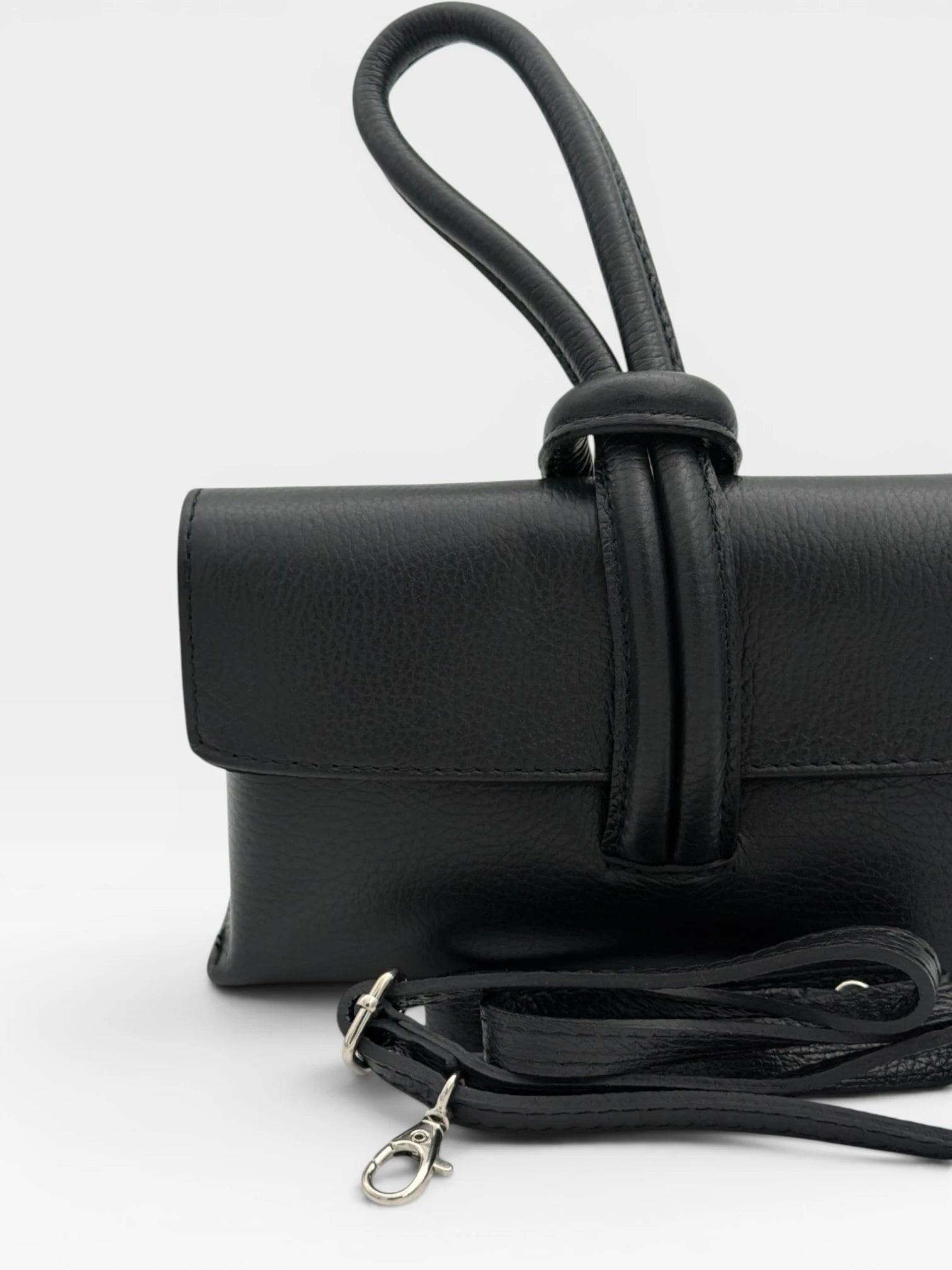 Lea Lab Aurora szürke hobo táska részlet