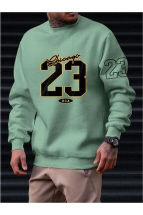 Férfi sweatshirt – zöld