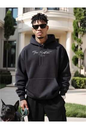 Sweatshirt – fekete