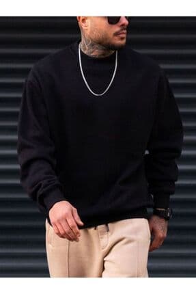 Férfi sweatshirt – fekete