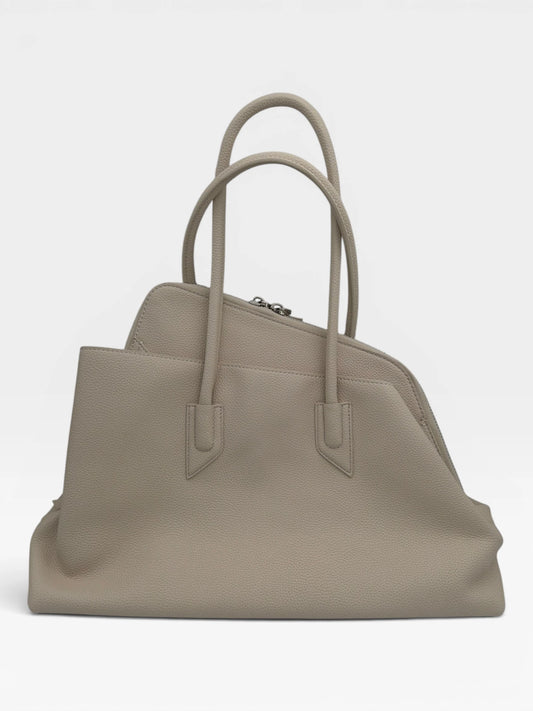 Lea Lab Sabbia shopper bézs – elölnézet