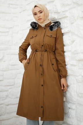 Női modest dzseki – barna