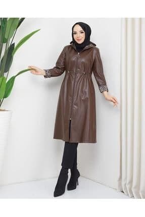 Női modest trencskó – konyakbarna