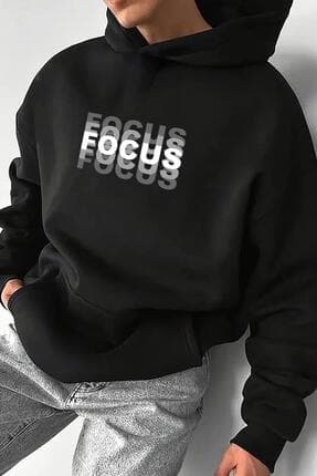 Férfi sweatshirt – fekete