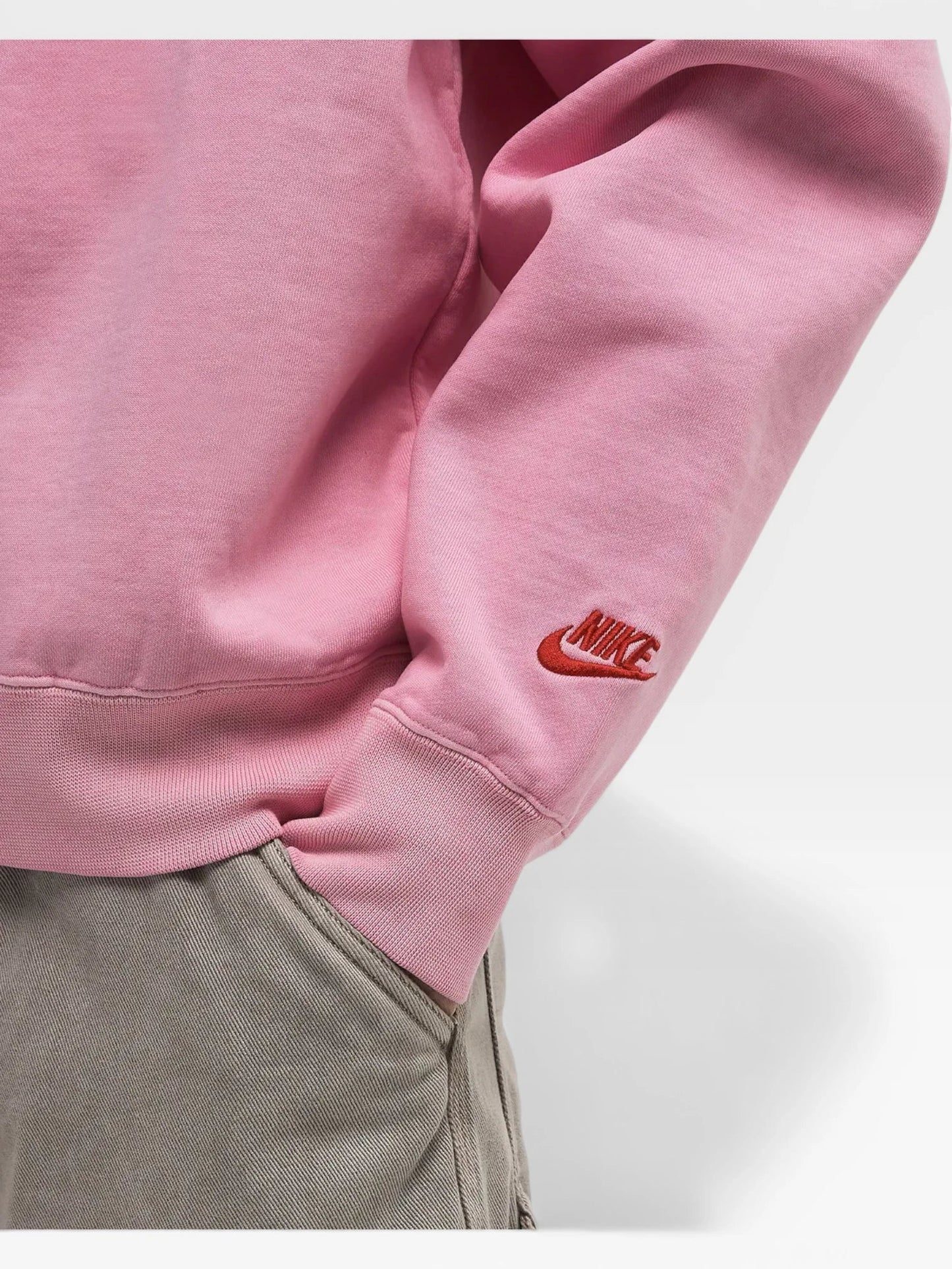 NRG Fleece Crew Pink