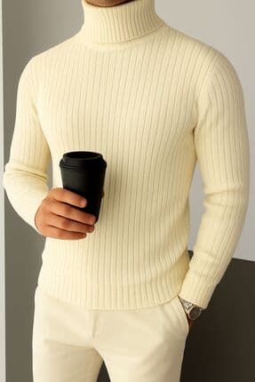 Férfi softshell és polár – krém